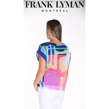 241124 - Abstract Short Sleeve Top