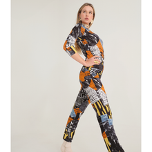 74668 - Pull-On Pants 'Newpaper by Başak Erarslan'