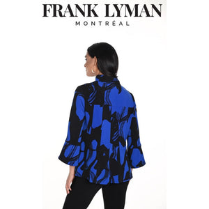 243271 - Abstract Buttoned Jacket