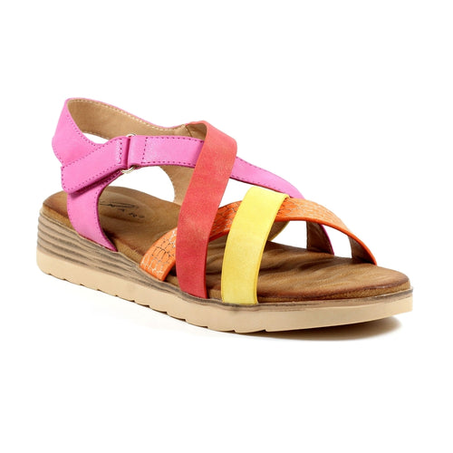 JLH477 - 'Cayman' Cross Over Sandal