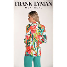 266377 - Tropical Print Boyfriend Style Jacket