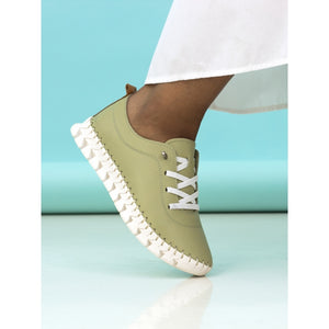 FLE046 - St Austell Plimsoll - Khaki