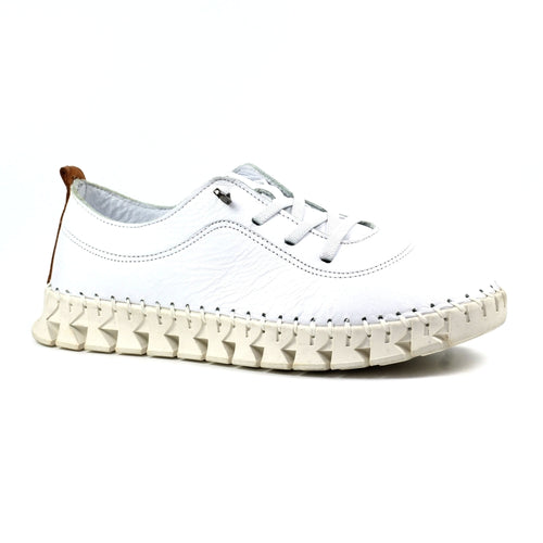 FLE046 - St Austell Plimsoll - White