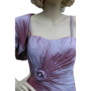Rose Front Dress & Bolero - Pennita