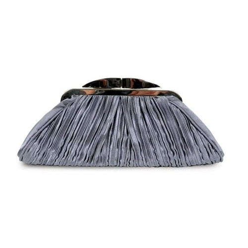 ZLV132 - Sienna Clutch Bag - Dark Grey - Pennita